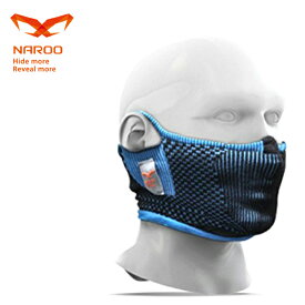 NAROO MASK (ナルーマスク) F5S ブルー 63F5SBLUE 花粉対応/スポーツ/フェイスマスク