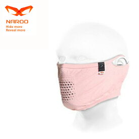 NAROO MASK (ナルーマスク) N1S ライトピンク 63N1SLIGHTPINK UV99%カット 夏用/スポーツマスク