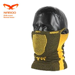 NAROO MASK (i[}XN) X5 ubN^CG[ 63X5BLACKYELLOW tFCX}XN/h/ԕǑ΍/UVJbg