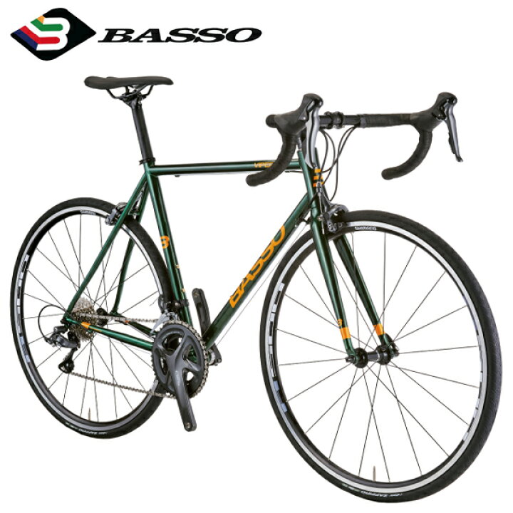 楽天市場】BASSO （バッソ) ロードバイク VIPER CLARIS (ヴァイパー 