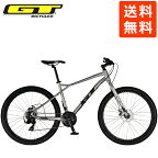 GT マウンテンバイク AGGRESSOR SPORT RIGID 27.5 アグレッサー スポーツリジッド シルバー MTB マウンテンバイク 自転車 送料無料