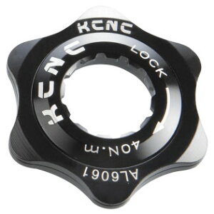 KCNC センターロックアダプター 12T 6061AL ブラック K-CL-XC-B-BK 201205 ディスクブレーキ パーツ