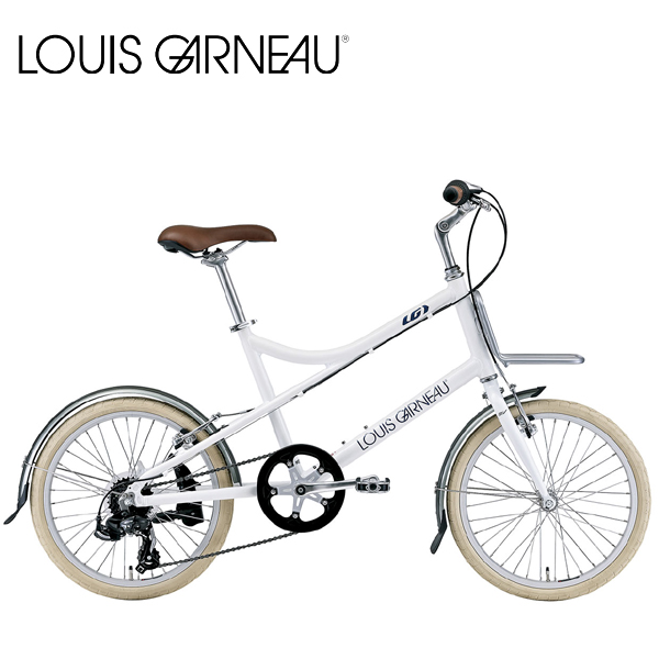 LOUIS GARNEAU 超格安価格 ルイガノ EASEL7.0 小径自転車 WHITE 豪華ラッピング無料 ミニベロ LG