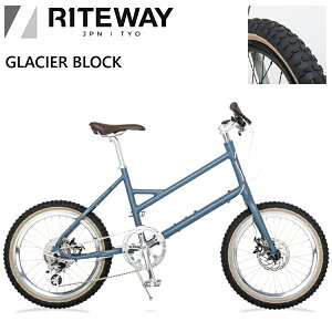 RITEWAY ���C�g�E�F�C GLACIER �O���C�V�A �u���b�N 20�C���` �~�j�x�� ���]��