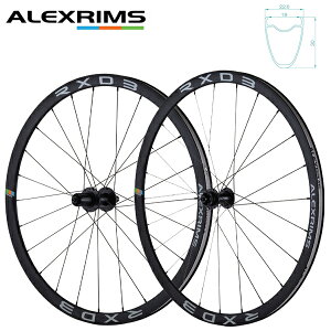 ALEX WHEEL RXD3 700C 30mm nCg A~N`[ fBXN