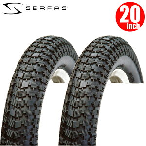 【2本セット】 SARFAS サーファス トラッカー 720083 ワイヤー 20X2.3 BMX タイヤ