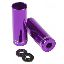 SALT ソルト AM フォージドスティールペグ 105mm パープル 14mm 3/8mm 対応 自転車 BMX