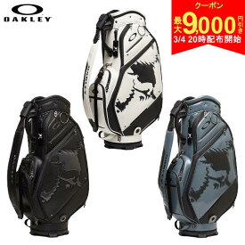 【4日20時開始!最大9,000円引きクーポン！】【3月16日以降出荷予定】オークリー FOS901966 スカル カート 18.0 キャディバッグ