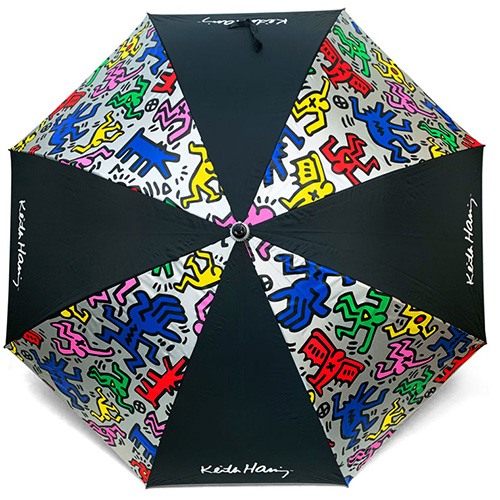 キースヘリング ゴルフ KHUB-01 アンブレラ Keith Haring 傘【キースへリング】【アンブレラ】 | アトミックゴルフ
