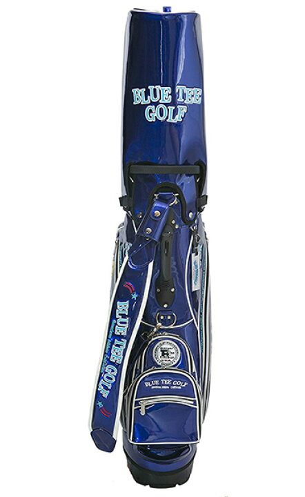 市場】ブルーティー ゴルフ エナメル BTG-CB012 スタンド キャディバッグ BlueTee Golf ゴルフバッグ【あす楽対応】 :  アトミックゴルフ