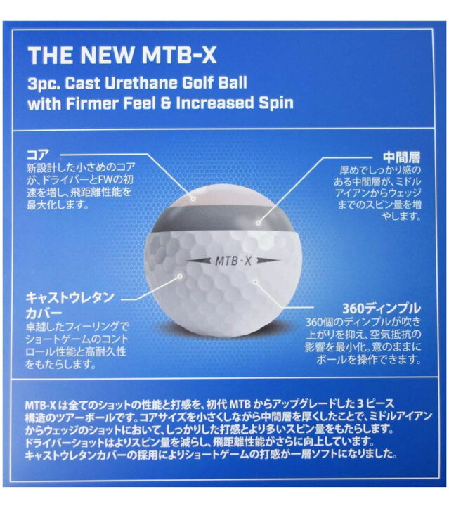 楽天市場】スネルゴルフ MTB-X ゴルフボール ホワイト Snell Golf マイツアーボール【あす楽対応】 : アトミックゴルフ 楽天市場】スネルゴルフ MTB-X ゴルフボール ホワイト Snell Golf マイツアーボール【あす楽対応】 : アトミックゴルフ