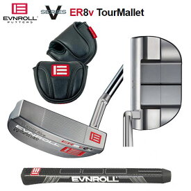 【スラントネック】イーブンロール ゴルフ Vシリーズ ER8v ツアーマレット パター ショートスラント EVNROLL TourMallet Short Slant【あす楽対応】