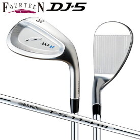 【送料無料】フォーティーン ゴルフ DJ-5 ニッケルクロムメッキ ウェッジ TS-114w スチールシャフト FOURTEEN DJ5【あす楽対応】