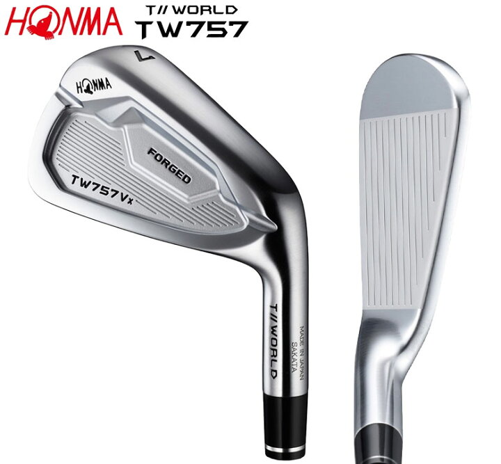 楽天市場】ホンマ ツアーワールド TW757Vx アイアンセット 6本組(5-P 