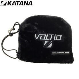 カタナ ゴルフ VIC-02 ボルティオ ロゴ アイアンカバー ブラック ヘッドカバー KATANA VOLTIO【あす楽対応】