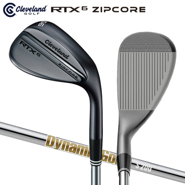 楽天市場】【送料無料】クリーブランド ゴルフ RTX6 ZIPCORE ブラック 