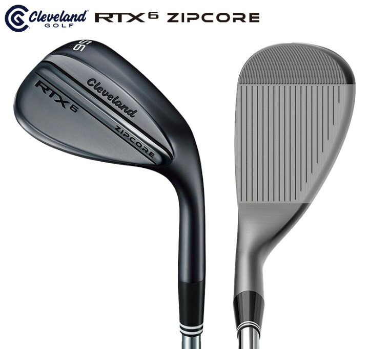 楽天市場】【送料無料】クリーブランド ゴルフ RTX6 ZIPCORE ブラック 