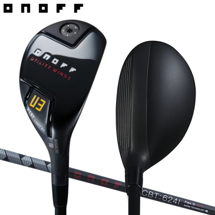楽天市場】オノフ クロ ユーティリティー CBT624I カーボンシャフト 