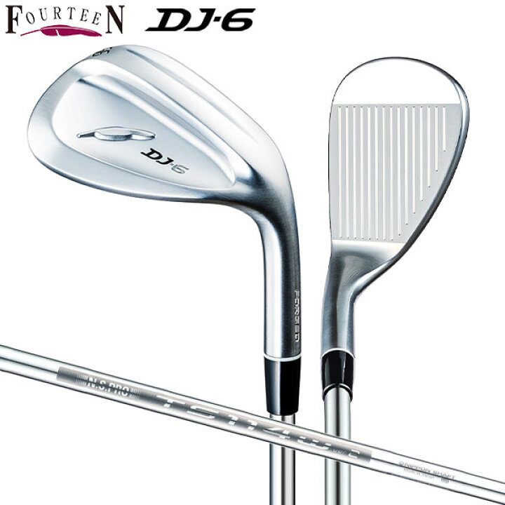 楽天市場】フォーティーン ゴルフ DJ-6 ウェッジ NSPRO TS114w Ver2 