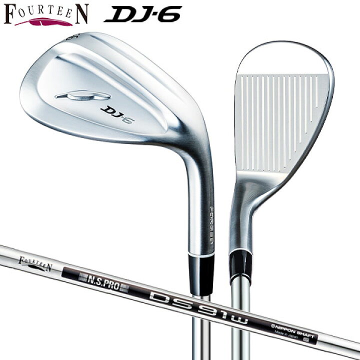 楽天市場】フォーティーン ゴルフ DJ-6 ウェッジ NSPRO DS-91w 
