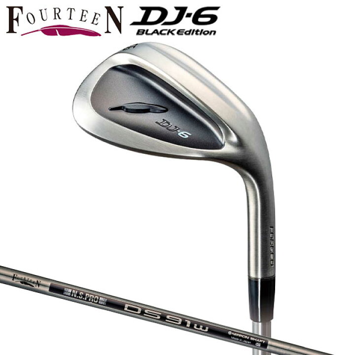 楽天市場】フォーティーン ゴルフ DJ-6 ブラックエディション ウェッジ 