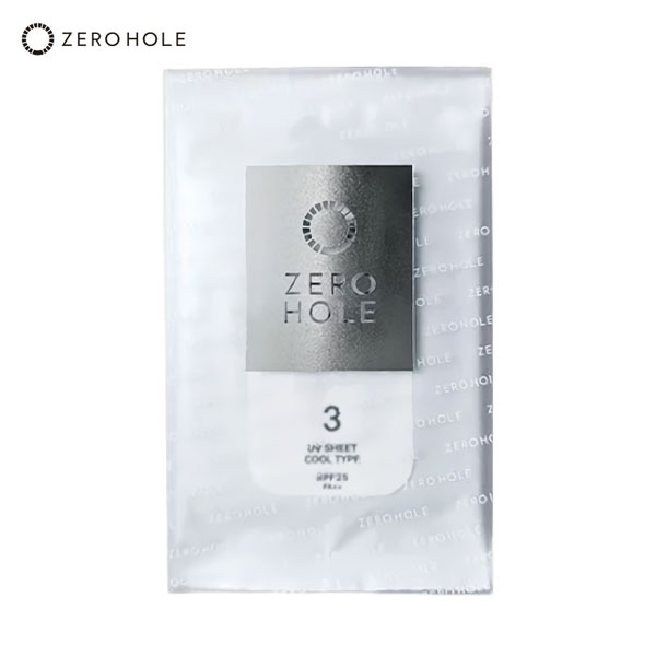【4日20時開始!最大7,000円引きクーポン！】ゼロホール ゴルフ No,3 ZH-074 クールタイプ（微香） 日やけ止めシート 40枚入り