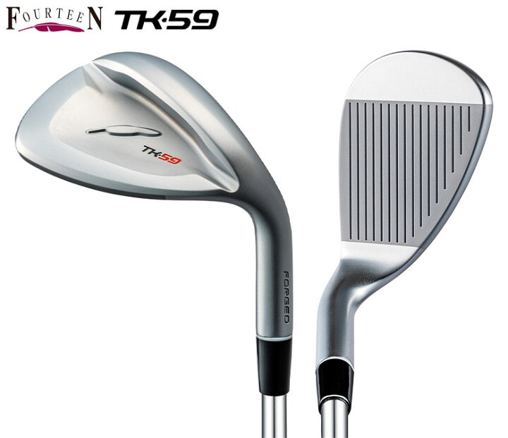 楽天市場】フォーティーン ゴルフ TK-59 ウェッジ FS-WEDGE スチール 