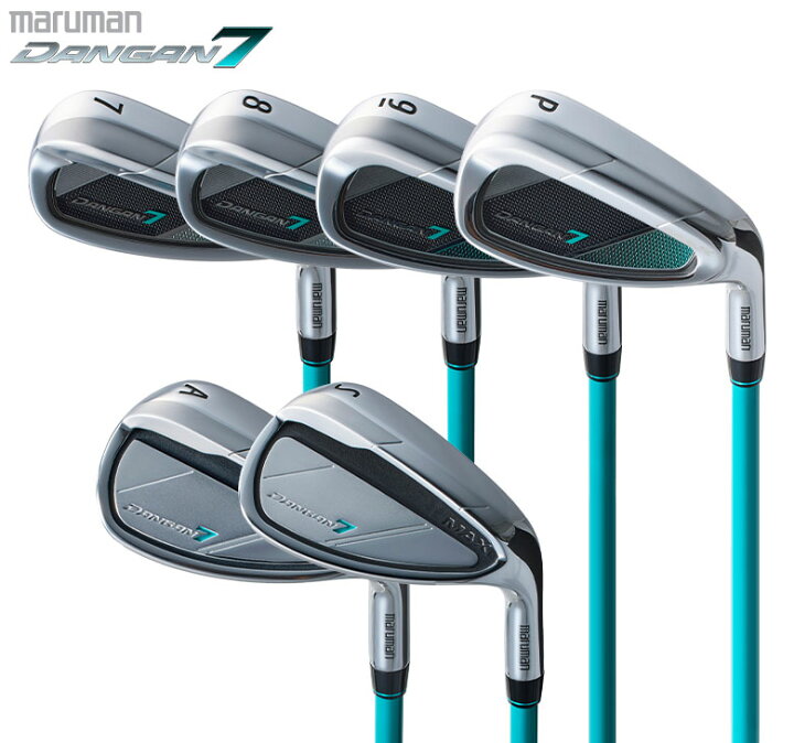 楽天市場】マルマン ゴルフ DANGAN7 MAX アイアンセット 6本組(7-P,A,S 