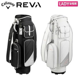 【レディース】キャロウェイ REVA('24) カート キャディバッグ ブラック,ホワイト