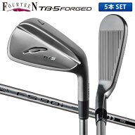 フォーティーン TB-5('25) FORGED ダイヤモンドブラックサテン仕上げ アイアンセット 5本組(6-P) FS90iBK…