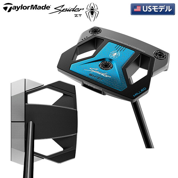 【USモデル】テーラーメイド Spider ZT LONG パター KBS GPS Custom Graphite