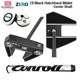イーブンロール ゼロトルク Z5CS センターシャフト ブラック ハッチバック マレット パター ステップレス 0.370 シャフト