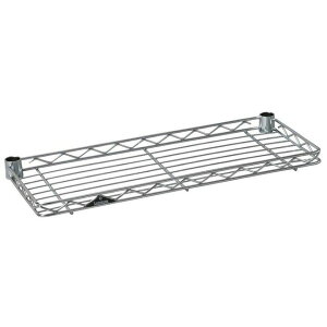 SS6025-H スチールハーフシェルフ 幅60cm ルミナスレギュラー スチールラック パーツ 棚 幅61×奥行25cm【スリーブなし】【ポール径25mm】【メーカー直送代引不可】