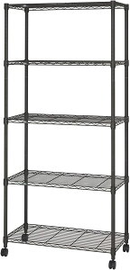 ���~�i�X���`�[�����b�N ���~�i�X�m���[�� �t���[���b�N NO8018-5 5�i ��81cm×���s41cm×����178.5cm �|�[���a25mm �y�V�X�[�p�[�Z�[��