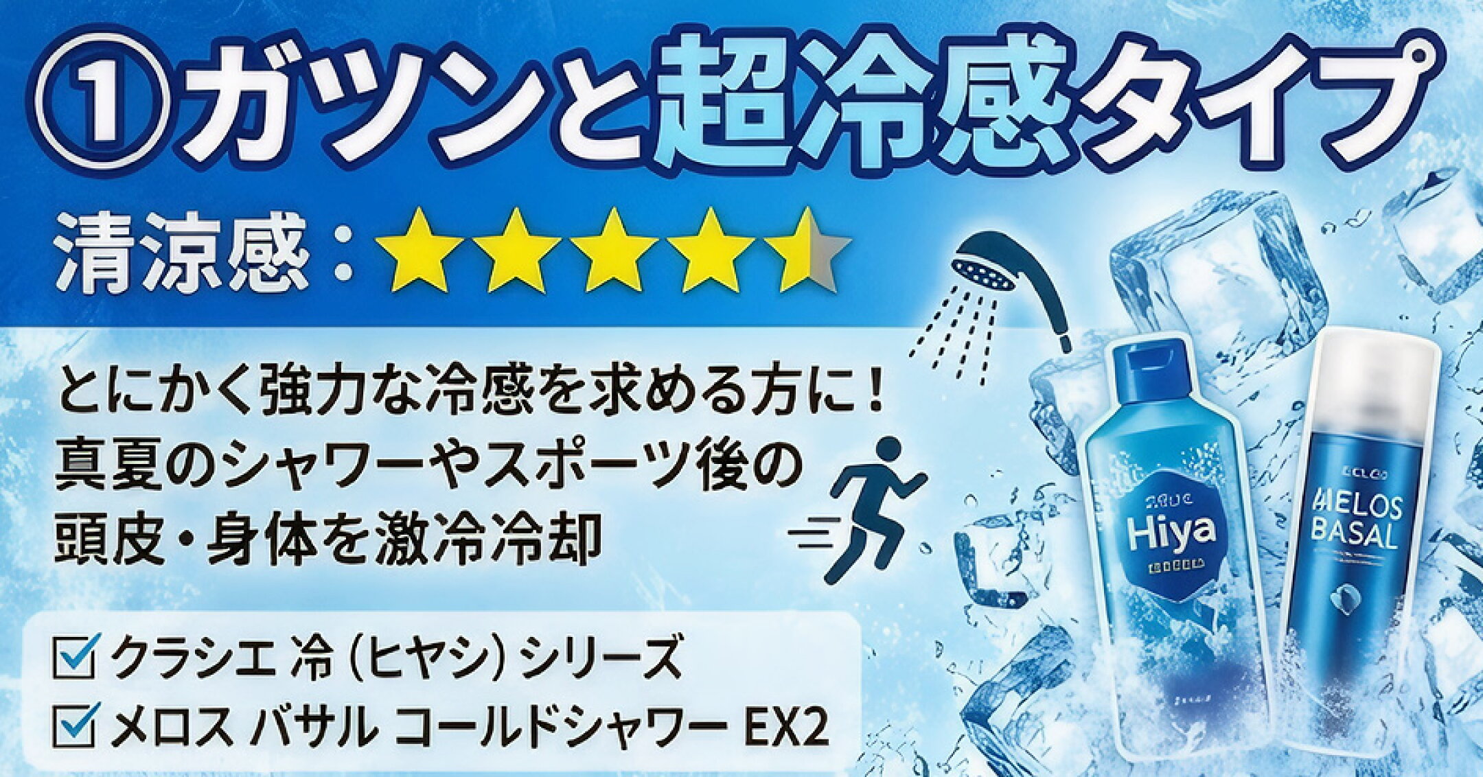 1.ガツンと超冷感タイプ
