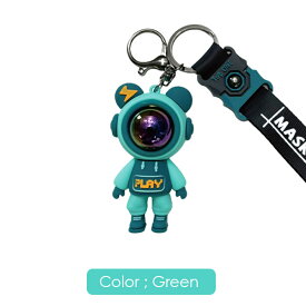 PLAY ベアー キーホルダー ベア 熊 クマ ストラップ 宇宙ヘルメット ぬいぐるみ チャーム 可愛い かわいい おしゃれ マスコット アニマル 動物 雑貨 グッズ バッグチャーム くま bear 宇宙飛行士 宇宙 キーリング チャーム 鍵 シンプル