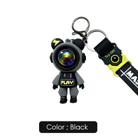 PLAY ベアー キーホルダー ベア 熊 クマ ストラップ 宇宙ヘルメット ぬいぐるみ チャーム 可愛い かわいい おしゃれ マスコット アニマル 動物 雑貨 グッズ バッグチャーム くま bear 宇宙飛行士 宇宙 キーリング チャーム 鍵 シンプル