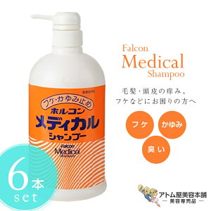 ホルコン メディカルシャンプー 800ml<6本セット!>医薬部外品 フケ かゆみ 臭い カサつき ベタつき 肌荒れ お悩み 毛髪 頭皮 トラブル 予防 対策 ケア スカルプケア 頭皮ケア 地肌ケア ロン