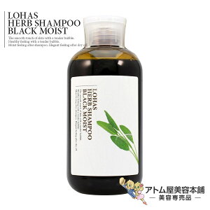 テクノエイト ロハス ハーブシャンプー ブラックモイスト 300ml(しっとり艶タイプ)テクノエイト ロハス ハーブシリーズ