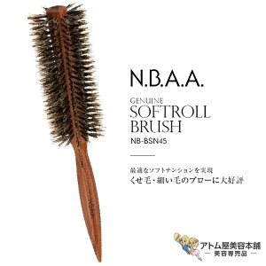 N.B.A.A. �W���j���C�� �\�t�g���[���u���V 45 �i�`�������E�b�h�iNB-BSN45�j�ɍ׃^�C�v �w�A�u���V �w�A ���C�N �w�A�A�����W �w�A�X�^�C�� �u���b�V���O �J�[�� ���[���E�F�[�u C�J�[�� ���e�� 