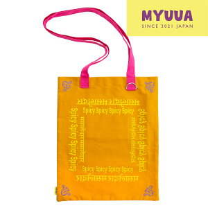 INDIA Spicy TOTEBAG YELLOW �g�[�g�o�b�O �o�b�O ��񂰃o�b�O �n���h�o�b�O �I�V���� ���� ���킢�� �l�C myuua