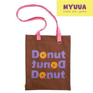 AMERICA Donut TOTEBAG BROWN �g�[�g�o�b�O �o�b�O ��񂰃o�b�O �n���h�o�b�O �I�V���� ���� ���킢�� �l�C myuua