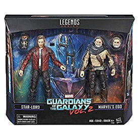【中古】【輸入品・未使用】Marvel Legends Guardians of the Galaxy Vol. 2 Marvel's Ego & Star-Lord 2-Pack