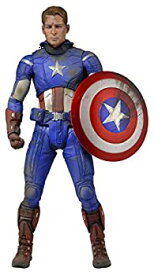 【中古】【輸入品・未使用】Avengers Captain America - Unmasked Battle Damaged - 1/4 Scale Action Figure