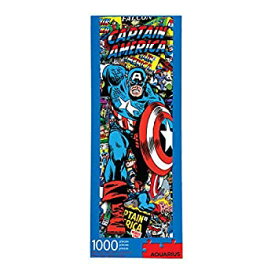 【中古】【輸入品・未使用】Marvel Capt America Collage 1000 pc Puzzle