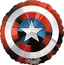 【中古】【輸入品・未使用】Amscan International 3484101 Avengers Shield Foil Balloon