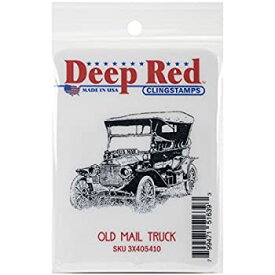 【中古】【輸入品・未使用】Deep Red Stamps School Of Fish Cling Stamp 2 by 2 Deep Red by Deep Red Stamps