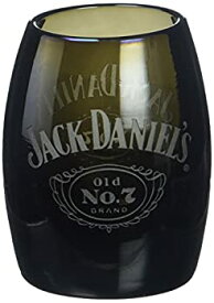 【中古】【輸入品・未使用】Jack Daniel's Black Glass Barrel Shot 90ml Officially Licenced Product Exclusive Product