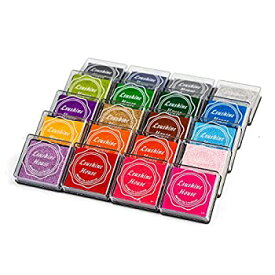 【中古】【輸入品・未使用】Lsushine Craft Ink Pad Stamps Partner Diy Color20 Colors Rainbow Finger Ink pad for kids by Lsushine