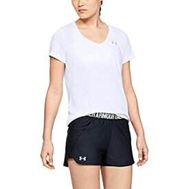 【中古】【輸入品・未使用】Under Armour レディース テック Vネック 半袖Tシャツ XX-Large ホワイト